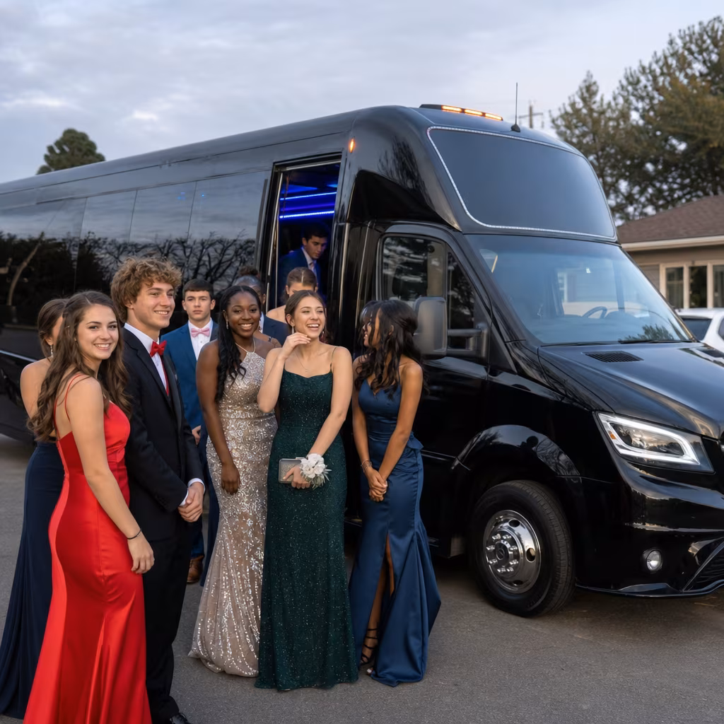 Naperville Prom Party Bus Rental